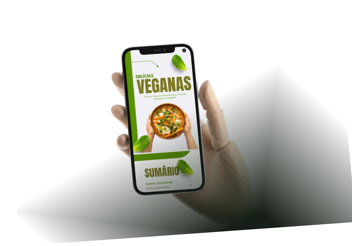 Imagem iphone seção 03 Delícias Veganas E-Book